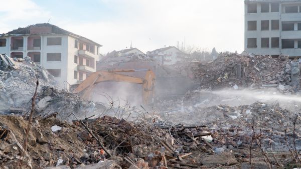 Apartment Demolition in Crown Point