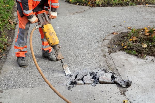 Walkway Removal in Crown Point