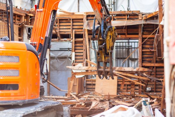 Cabin Demolition in Crown Point