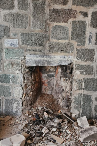 Hearth Demolition in Crown Point